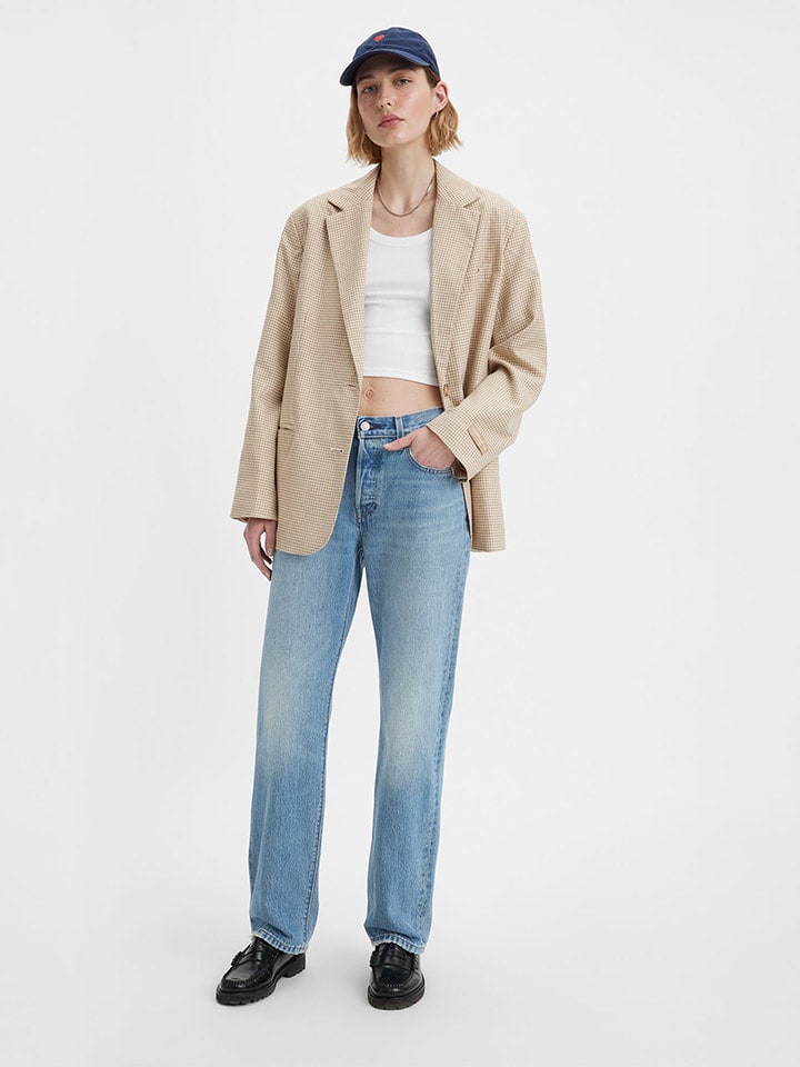 Levi's Dżinsy "501" - Regular fit - w kolorze niebieskim rozmiar: W24/L30