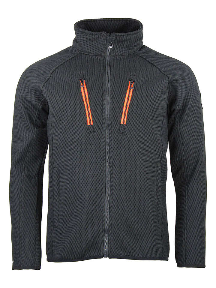 Peak Mountain Kurtka polarowa "Carision" w kolorze antracytowym rozmiar: XL