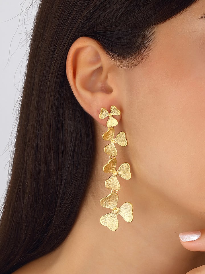 Nakkash Pozłacane kolczyki-wkrętki rozmiar: onesize