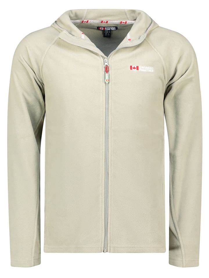 Canadian Peak Kurtka polarowa "Tugoodeak" w kolorze beżowym rozmiar: 3XL