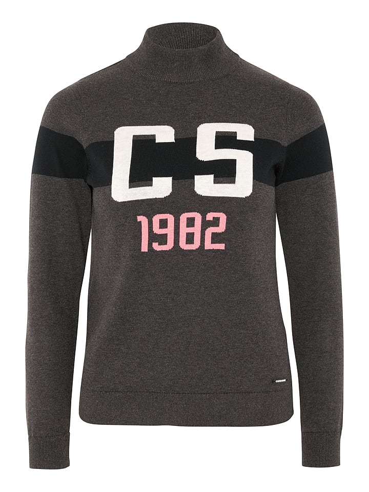 Chiemsee Sweter w kolorze antracytowym rozmiar: L