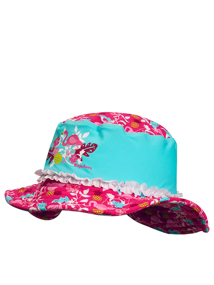 Playshoes Kapelusz przeciwsłoneczny w kolorze turkusowym rozmiar: 51 cm
