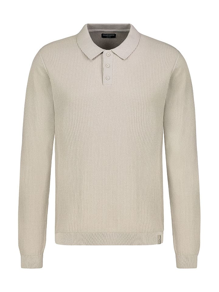 Eight2Nine Koszulka polo w kolorze kremowym rozmiar: XL