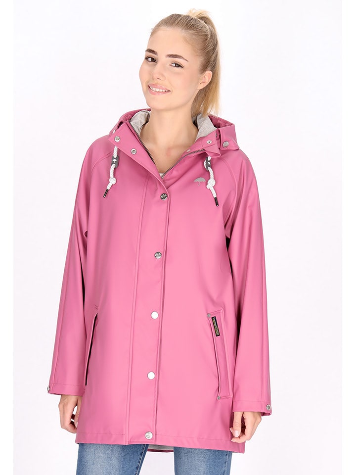 Schmuddelwedda Płaszcz przeciwdeszczowy w kolorze jasnoróżowym rozmiar: XS/S