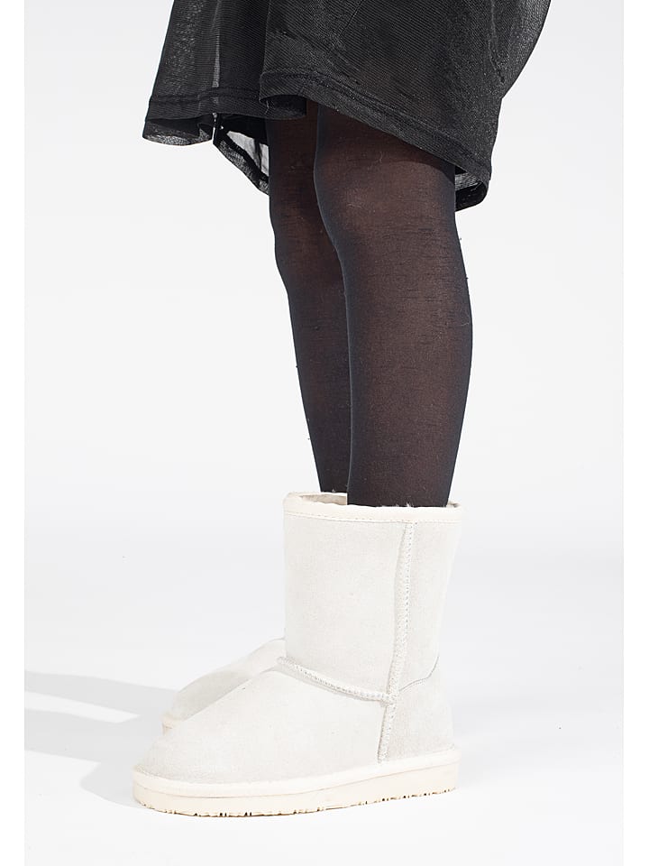 Gooce Skórzane botki "Skiddaw" w kolorze białym rozmiar: 31