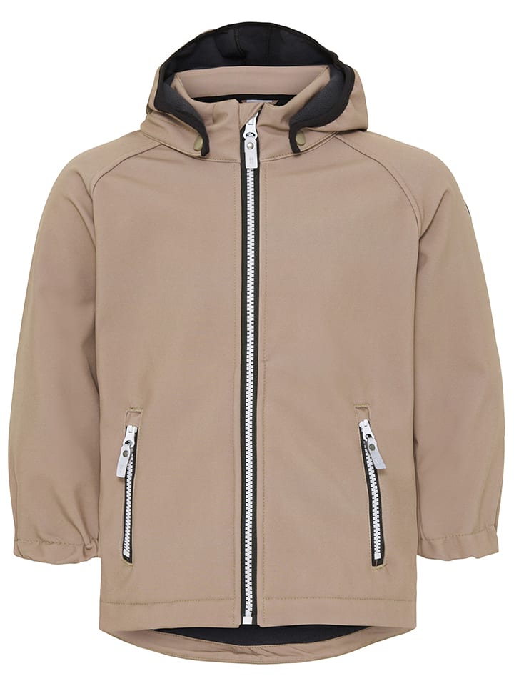 HULABALU Kurtka softshellowa "Zulu" w kolorze beżowym rozmiar: 122/128