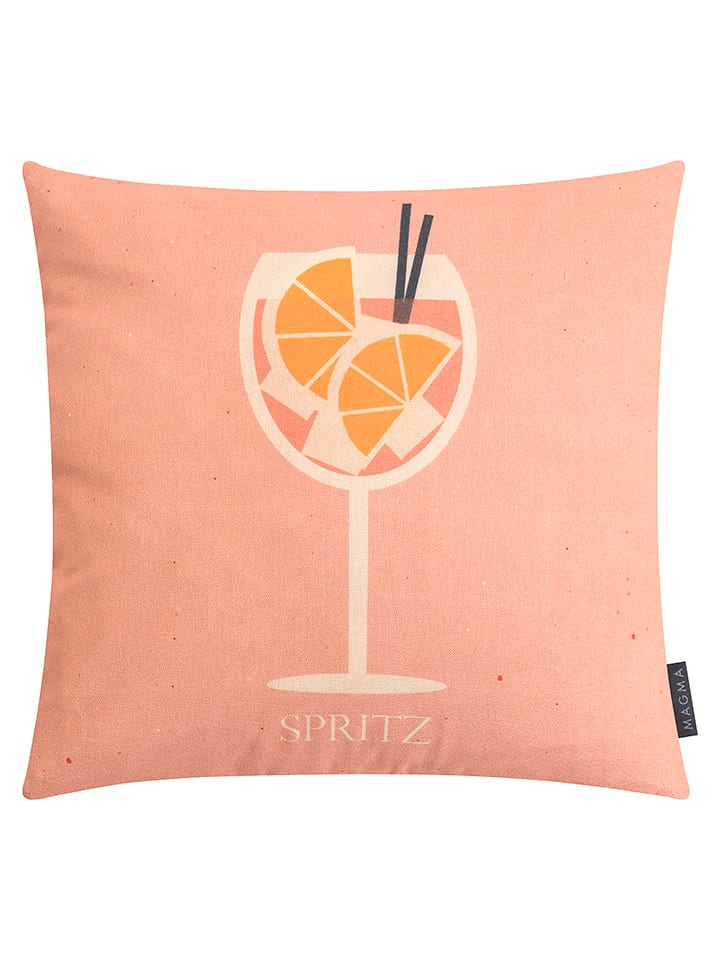 Magma Heimtex Poszewka "Saluti" w kolorze jasnoróżowym na poduszkę - 45 x 45 cm rozmiar: onesize