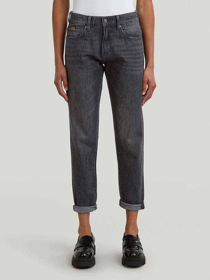 G-Star Dżinsy - Boyfriend fit - w kolorze antracytowym rozmiar: W29/L32