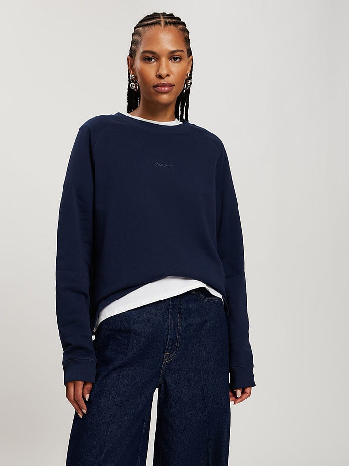 Cross Jeans Bluza w kolorze granatowym rozmiar: XS