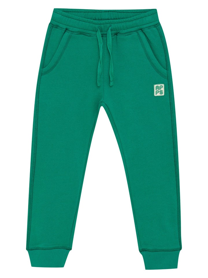 Noppies Spodnie dresowe "Robinson" w kolorze zielonym rozmiar: 104