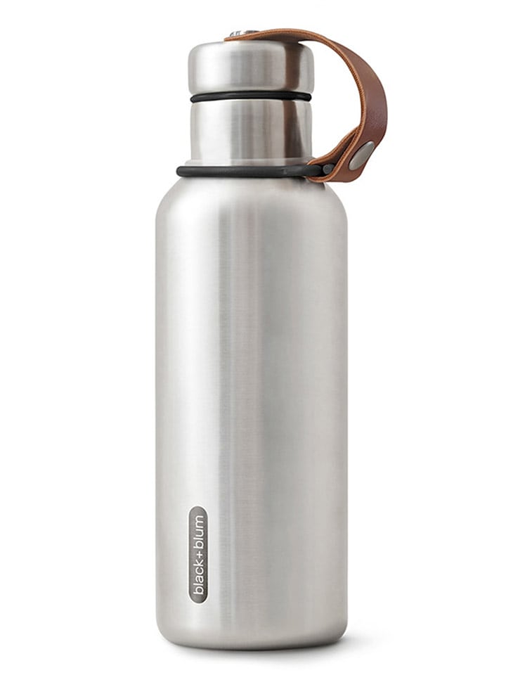 Black+Blum Butelka termiczna w kolorze srebrno-czarnym - 500 ml rozmiar: onesize