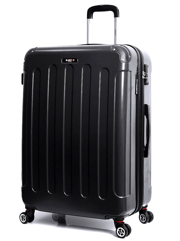 BlueStar Walizka "Tunis" w kolorze czarnym - 45 x 75 x 30 cm rozmiar: onesize