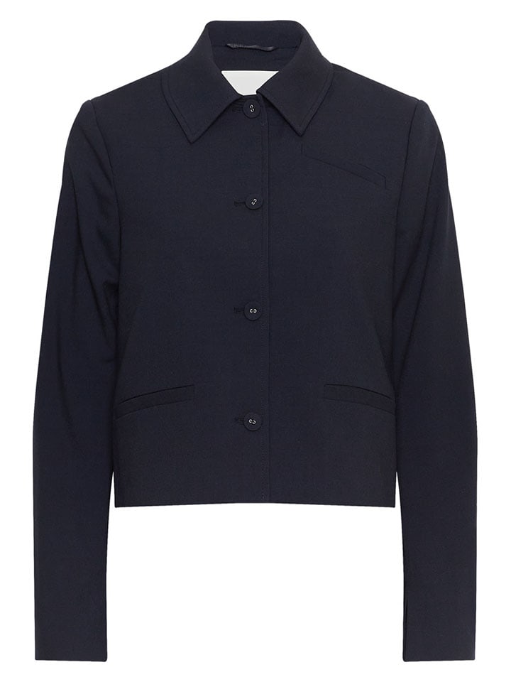 MOSS COPENHAGEN Kurtka koszulowa "Wilder" w kolorze granatowym rozmiar: M