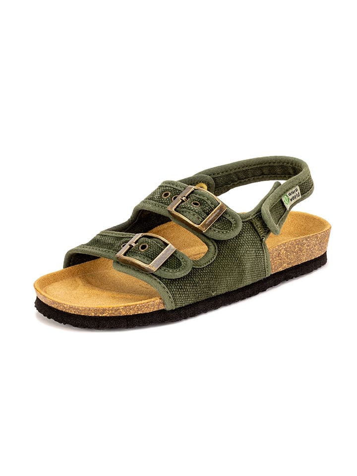 natural world Sandały w kolorze khaki rozmiar: 30