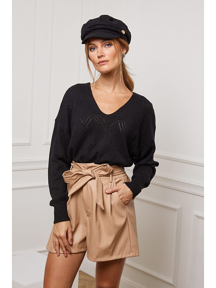 Joséfine Sweter "Chola" w kolorze czarnym rozmiar: L