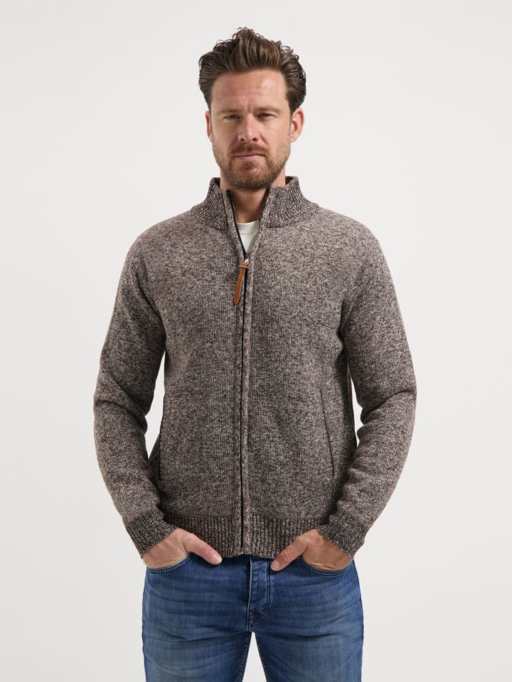 TRAVELIN' Kardigan w kolorze brązowym rozmiar: 3XL