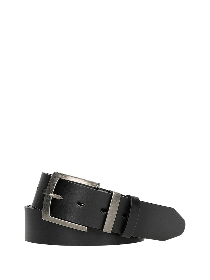 Wojas Skórzany pasek w kolorze czarnym rozmiar: 110