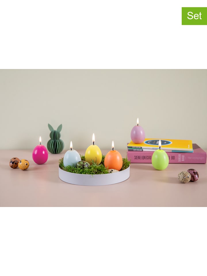 Remember Świeczki (6 szt.) w różnych kolorach - wys. 5 cm rozmiar: onesize