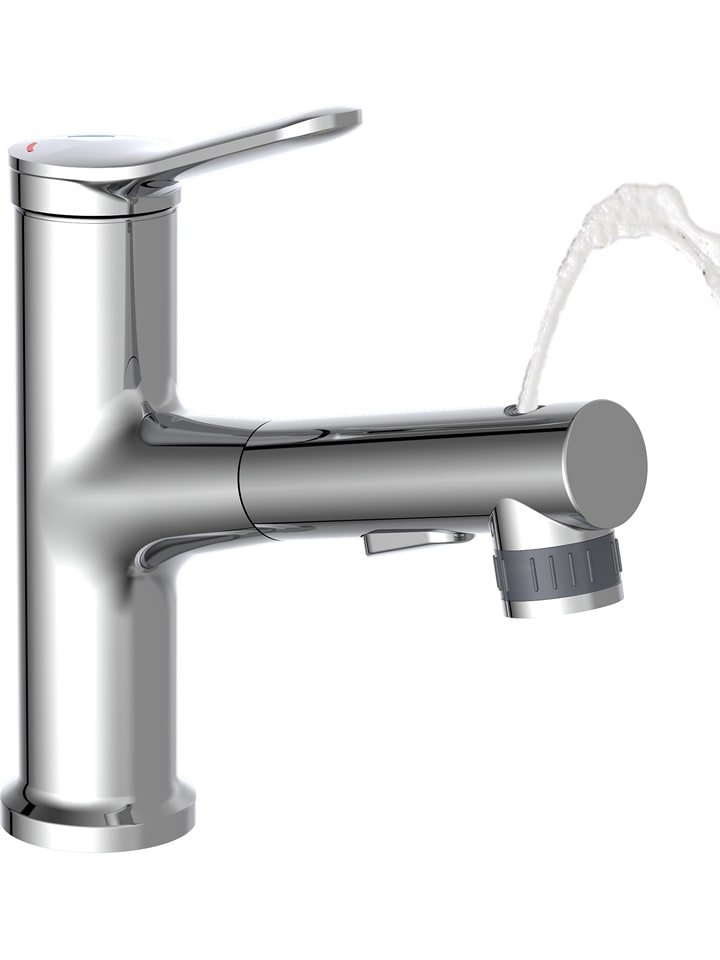 Schütte Bateria umywalkowa "Variabile" w kolorze srebrnym rozmiar: onesize