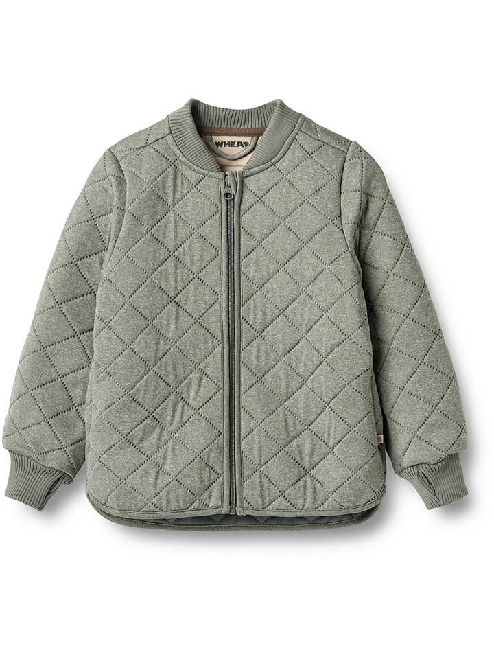 Wheat Kurtka termiczna "Loui" w kolorze zielonym rozmiar: 104