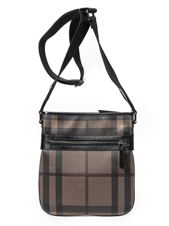 Burberry Torebka w kolorze czarno-szarym - 23,5 x 25 x 2 cm rozmiar: onesize