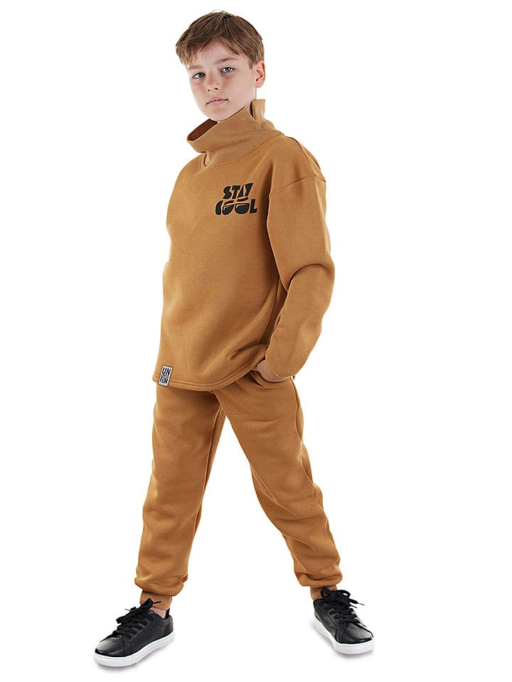 Denokids 2-częściowy zestaw w kolorze jasnobrązowym rozmiar: 116