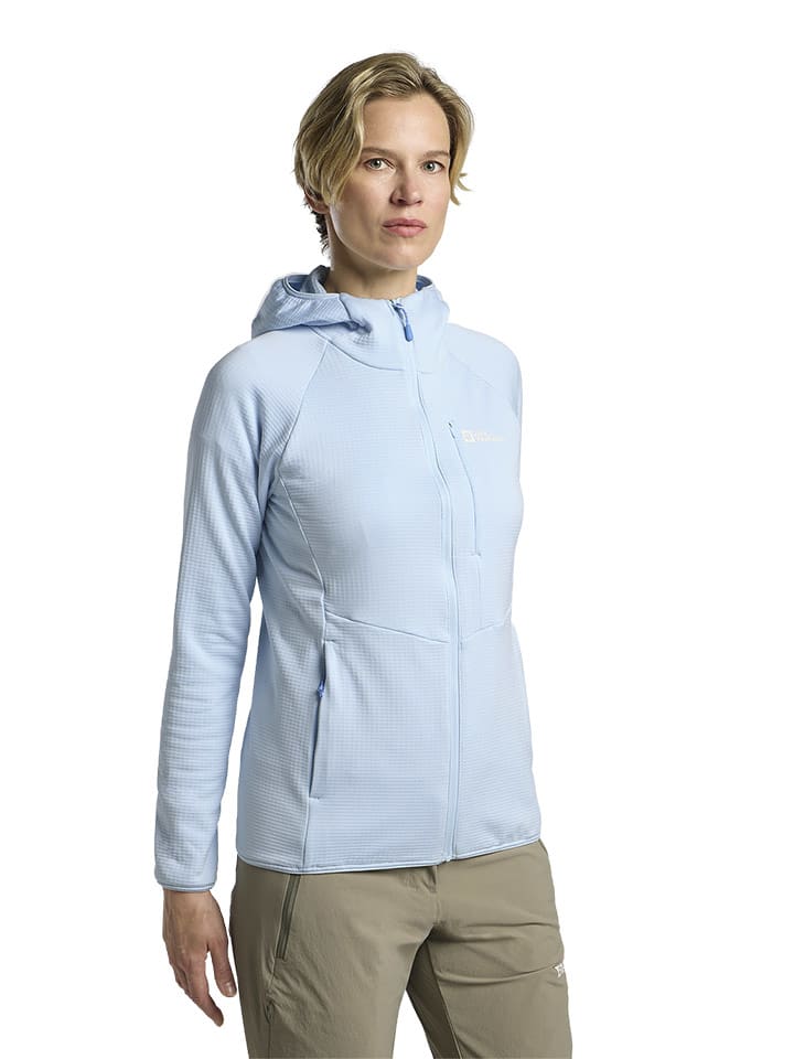 Jack Wolfskin Kurtka polarowa "Kolbenberg" w kolorze błękitnym rozmiar: L