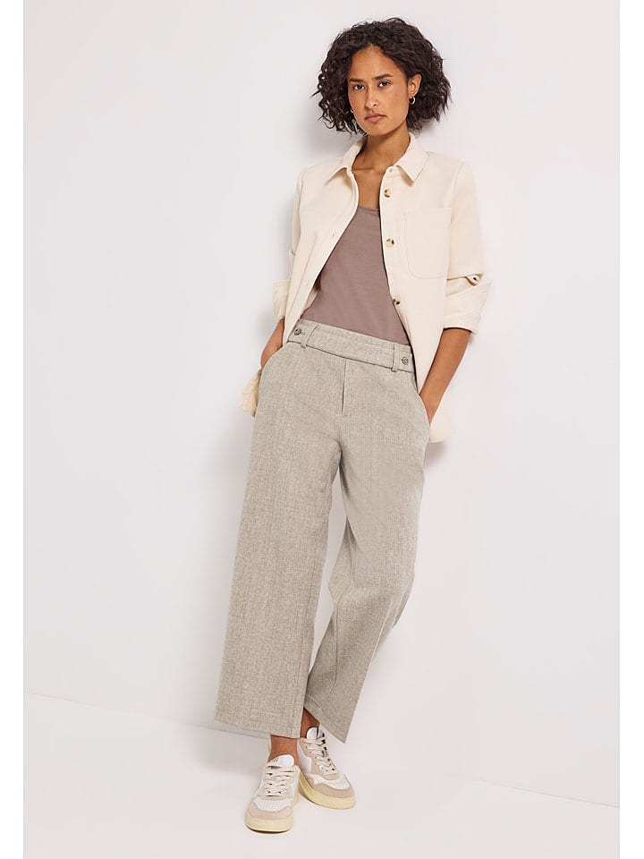 Street One Spodnie w kolorze beżowym rozmiar: 42/L26