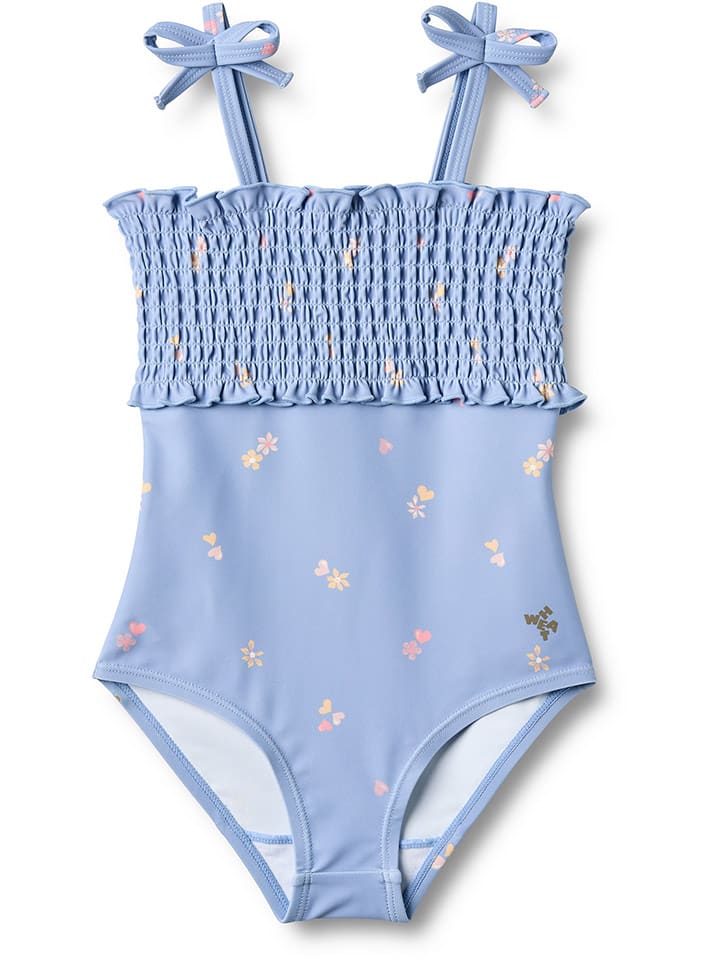 Wheat Strój kąpielowy "Selma" w kolorze błękitnym rozmiar: 80