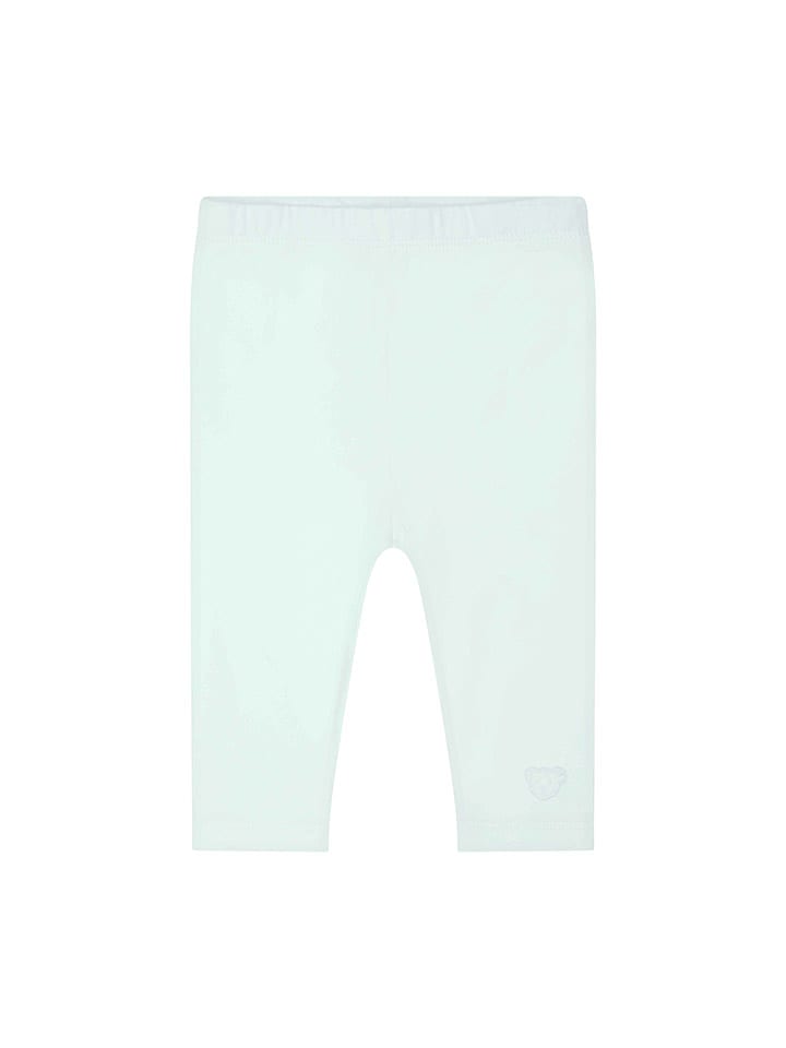 Steiff Legginsy w kolorze turkusowym rozmiar: 80