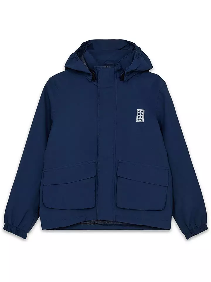 LEGO Kurtka przeciwdeszczowa ''Lwjad 203'' w kolorze granatowym rozmiar: 122