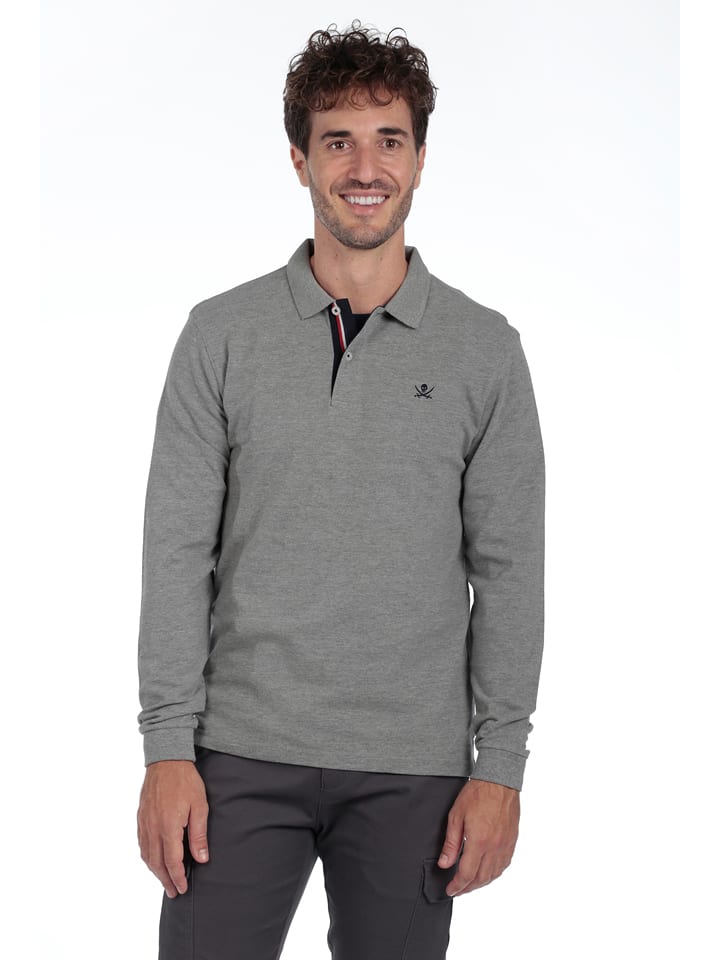 The Time of Bocha Koszulka polo w kolorze szarym rozmiar: L