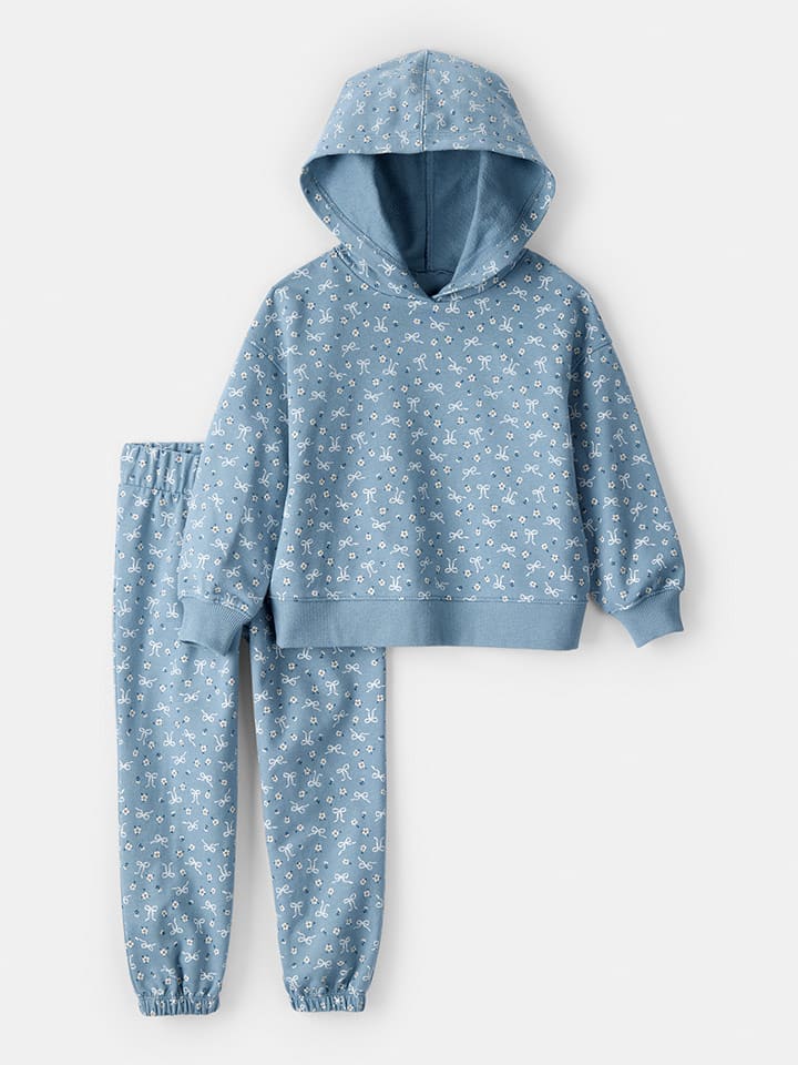 carter's 2-częściowy zestaw w kolorze błękitnym rozmiar: 104