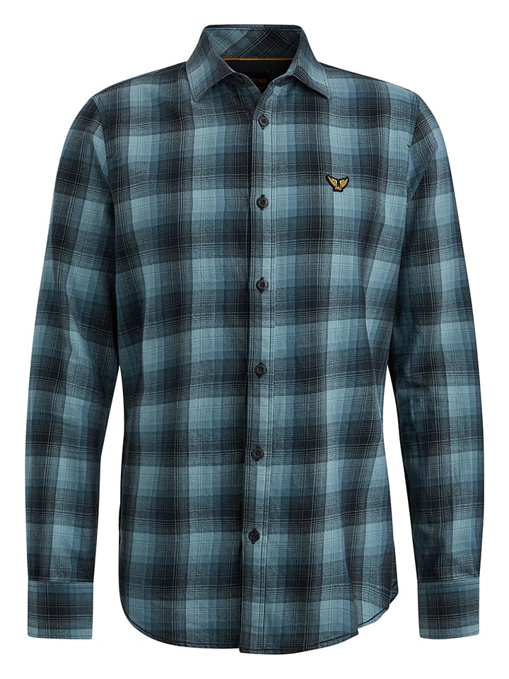 PME Legend Koszula w kolorze niebiesko-czarnym rozmiar: S