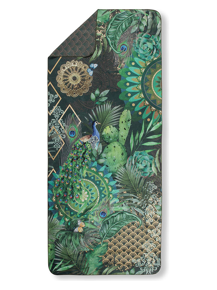 Hip Ręcznik plażowy "Botalia" w kolorze zielonym rozmiar: 50x100 cm