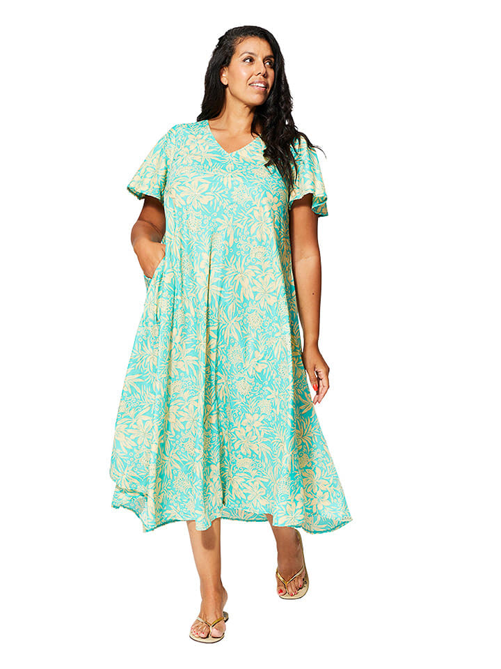 Aller Simplement Sukienka w kolorze miętowym rozmiar: 46/48