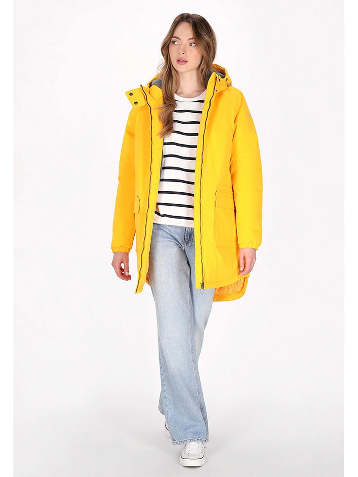 Schmuddelwedda Parka w kolorze żółtym rozmiar: S