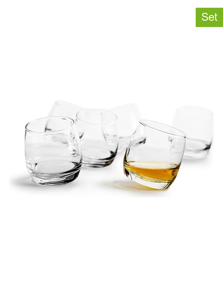 Sagaform Szklanki (6 szt.) do whiskey - 200 ml rozmiar: onesize