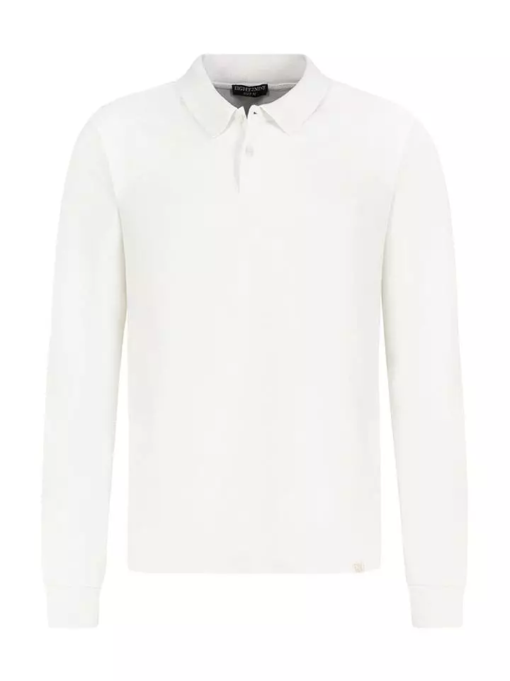 Eight2Nine Koszulka polo w kolorze białym rozmiar: XL