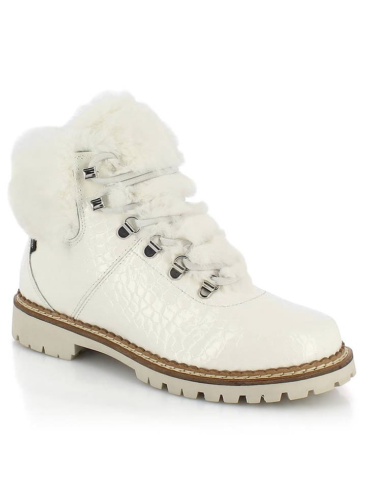 Kimberfeel Botki "Vicky" w kolorze białym rozmiar: 41