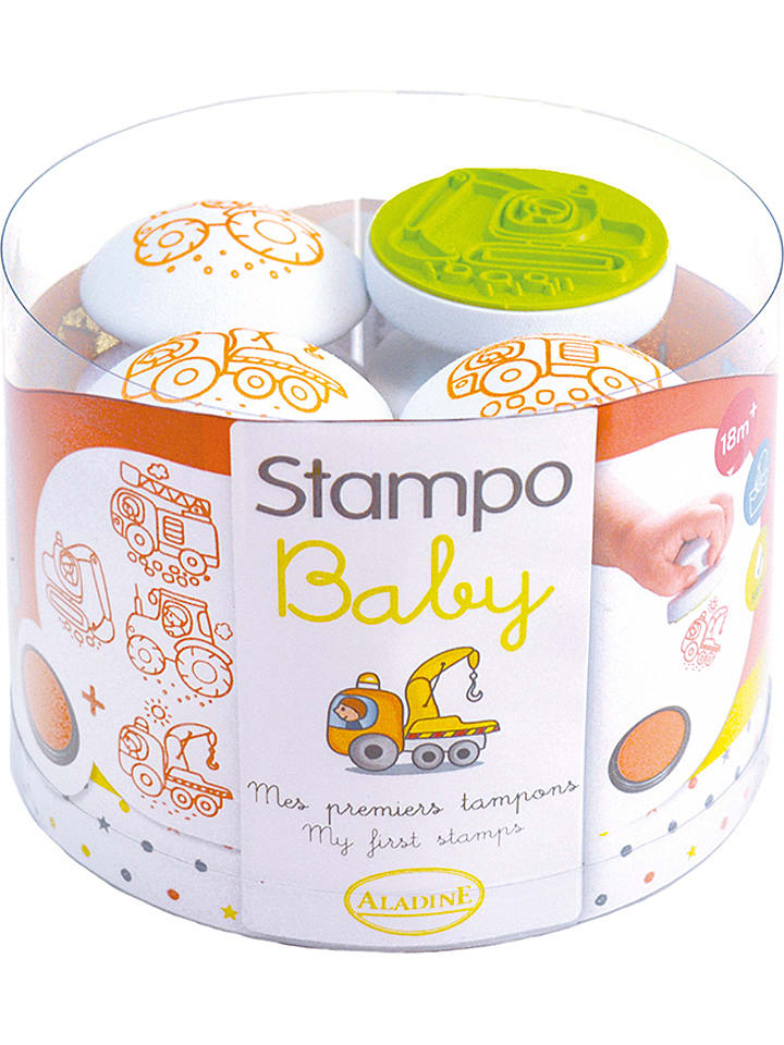 Aladine Zestaw stempli - 18 m+ rozmiar: onesize