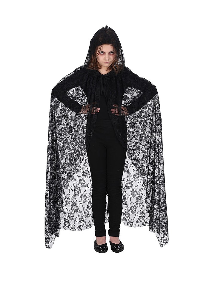 CHAKS Peleryna kostiumowa w kolorze czarnym rozmiar: 120 cm