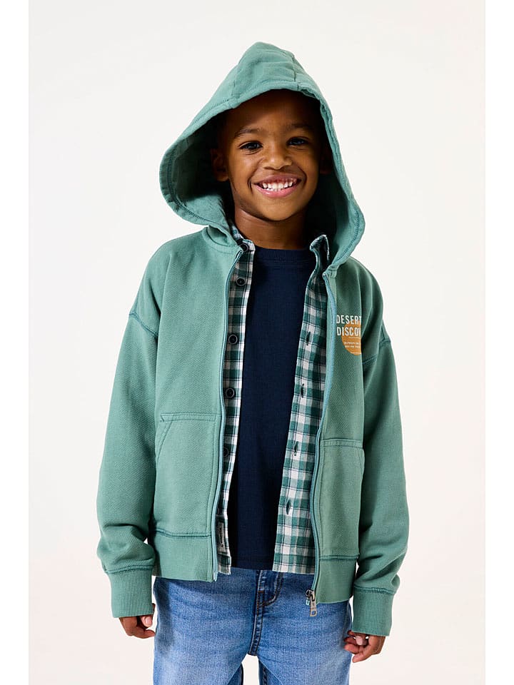 Garcia Bluza w kolorze turkusowym rozmiar: 104/110