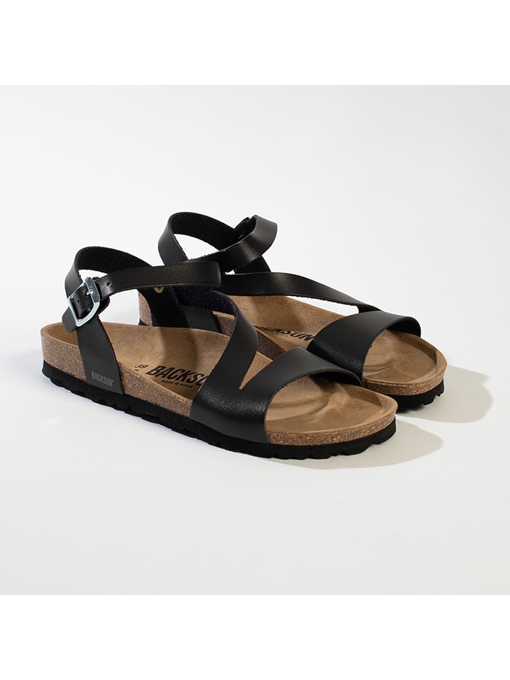 BACKSUN Sandały w kolorze czarnym rozmiar: 37