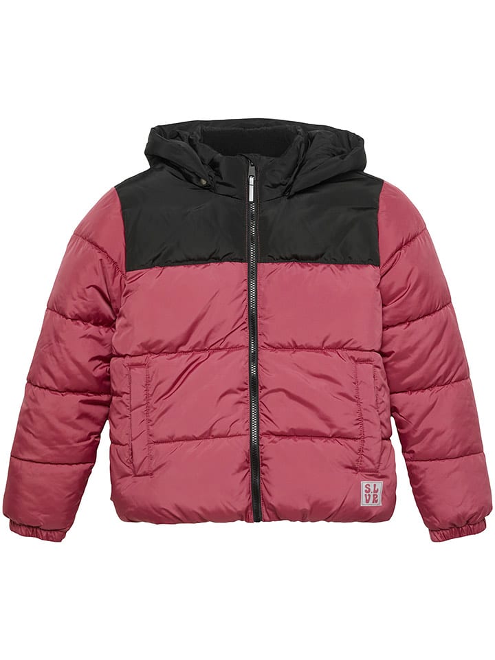 s.Oliver Kurtka pikowana w kolorze różowo-czarnym rozmiar: 158/164