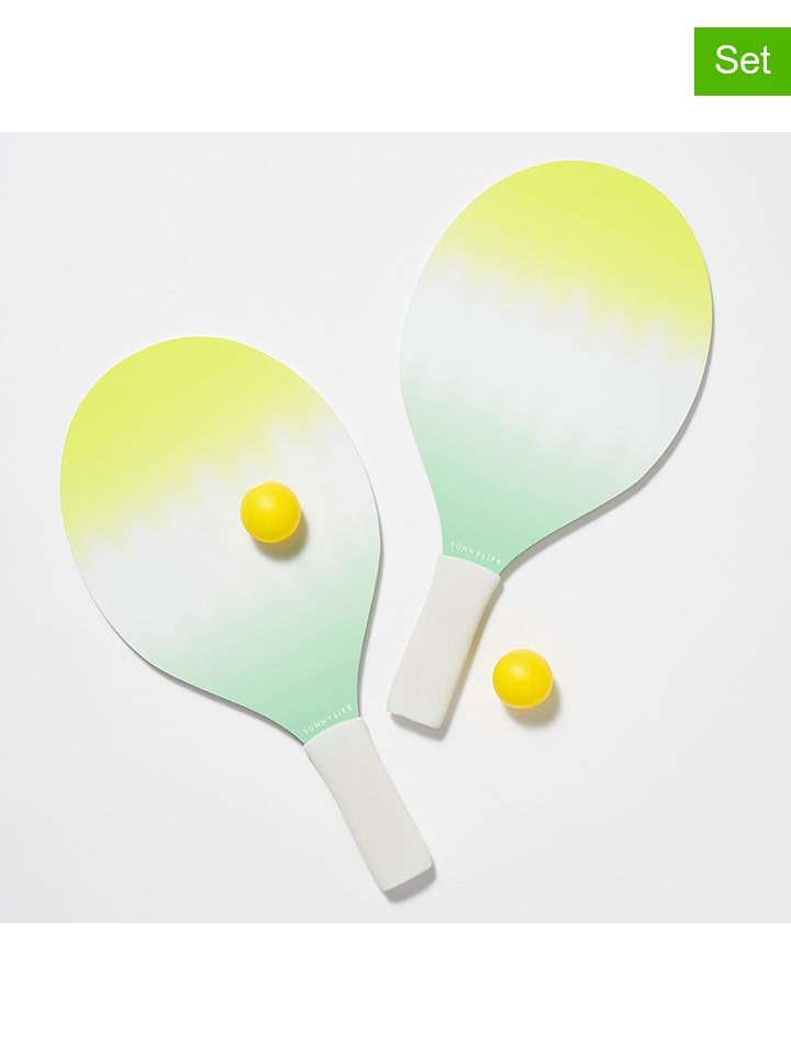 Sunny Life Zestaw w kolorze zielono-turkusowym do tenisa stołowego rozmiar: onesize