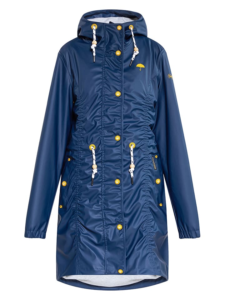 Schmuddelwedda Płaszcz przeciwdeszczowy w kolorze granatowym rozmiar: L