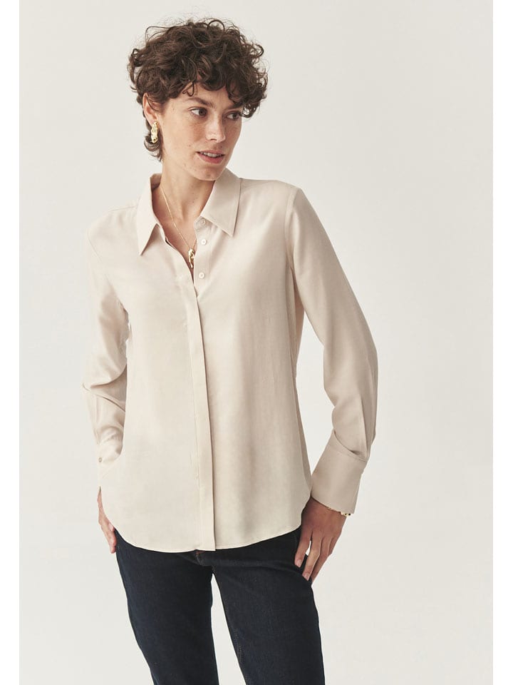 TATUUM Koszula w kolorze beżowym rozmiar: 40