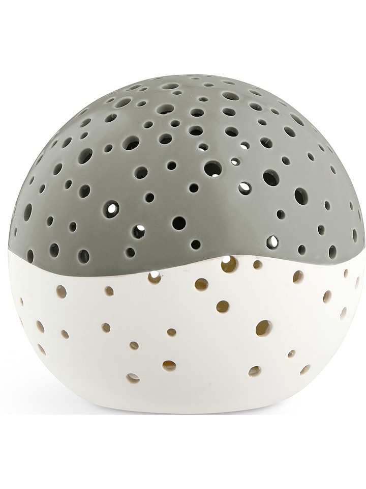 Kähler Świecznik w kolorze zielonym - wys. 12,5 cm rozmiar: onesize