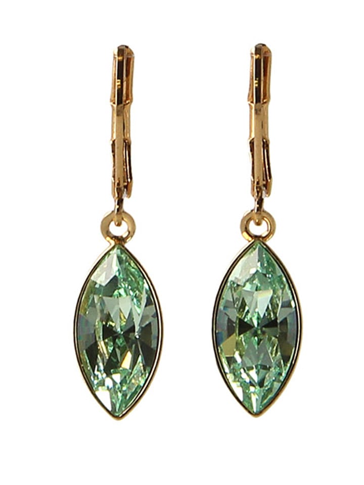 Otazu Pozłacane kolczyki z kryształami Swarovski rozmiar: onesize